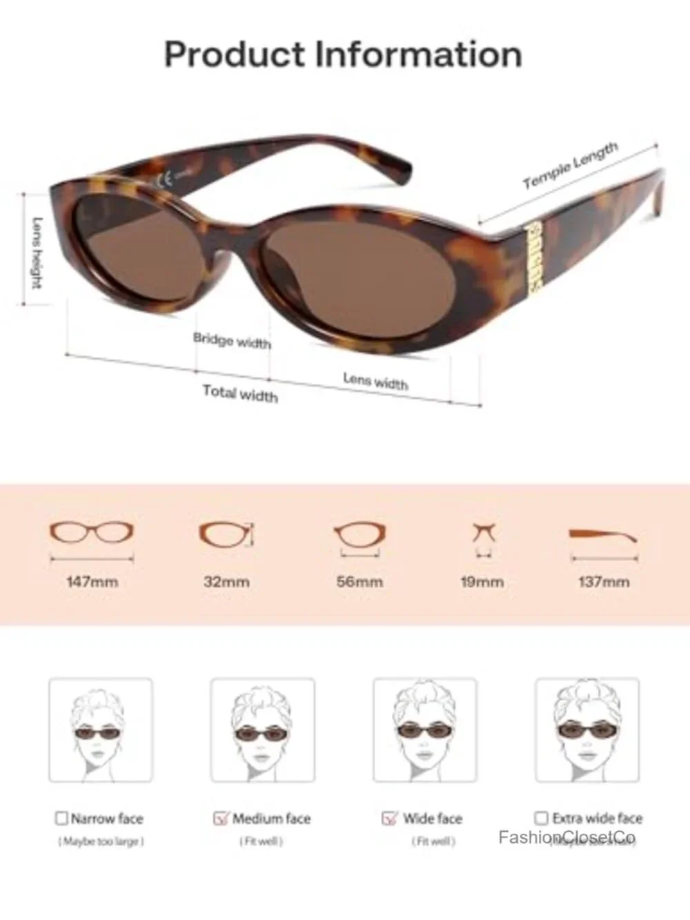 Retro Oval Polarized Shield Sunglasses Women Narrow Y2k